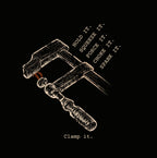 Clamp It |  heavyweight t-shirt